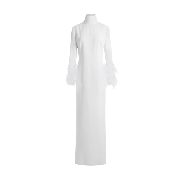 Elevate your elegance in this 16Arlington Dresses from the luxury feather dress edit