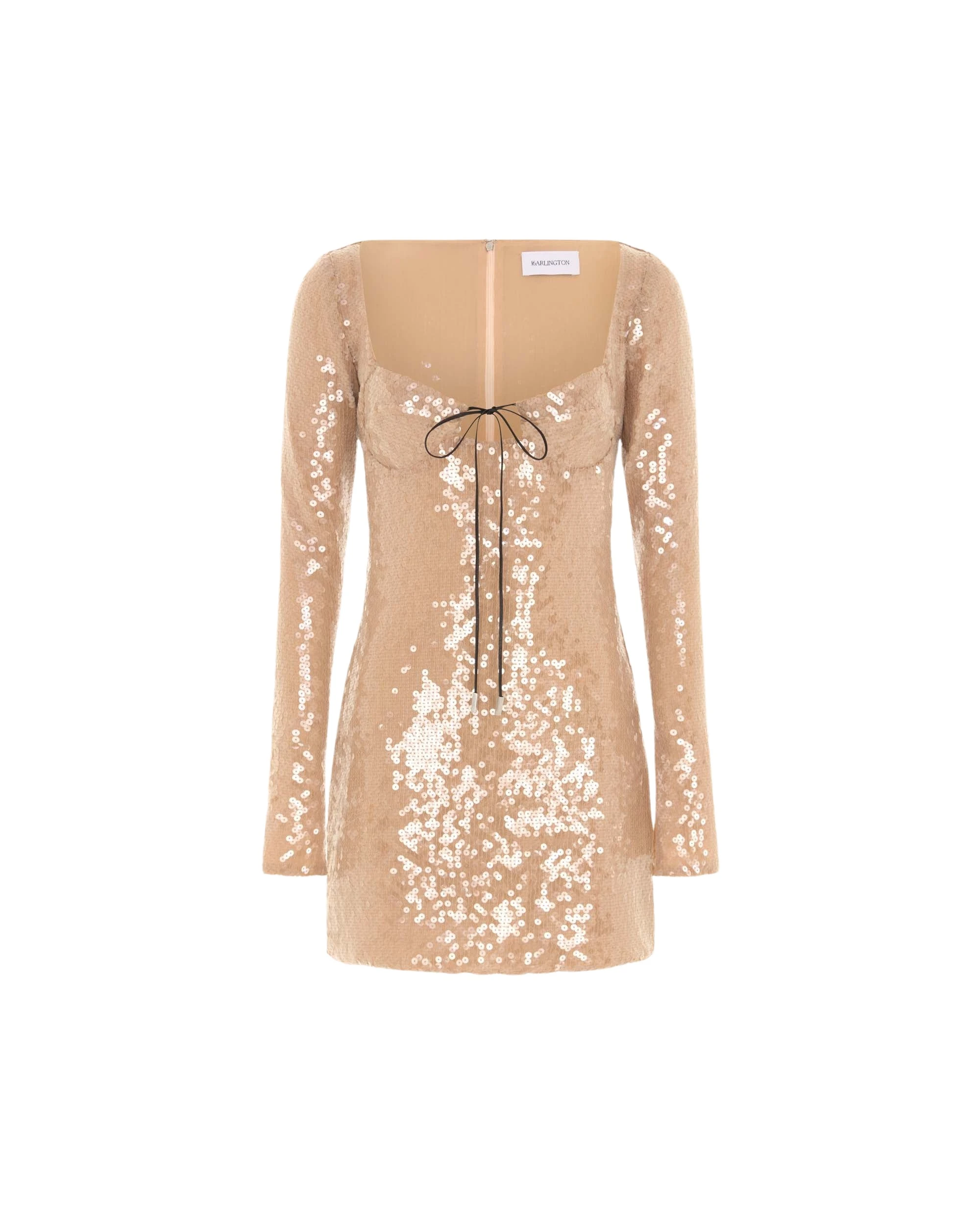 16Arlington-Franca-Mini-Dress-In-Paillette-coveti18862_nobg Elevate your elegance in this 16Arlington Dresses from the luxury feather dress edit