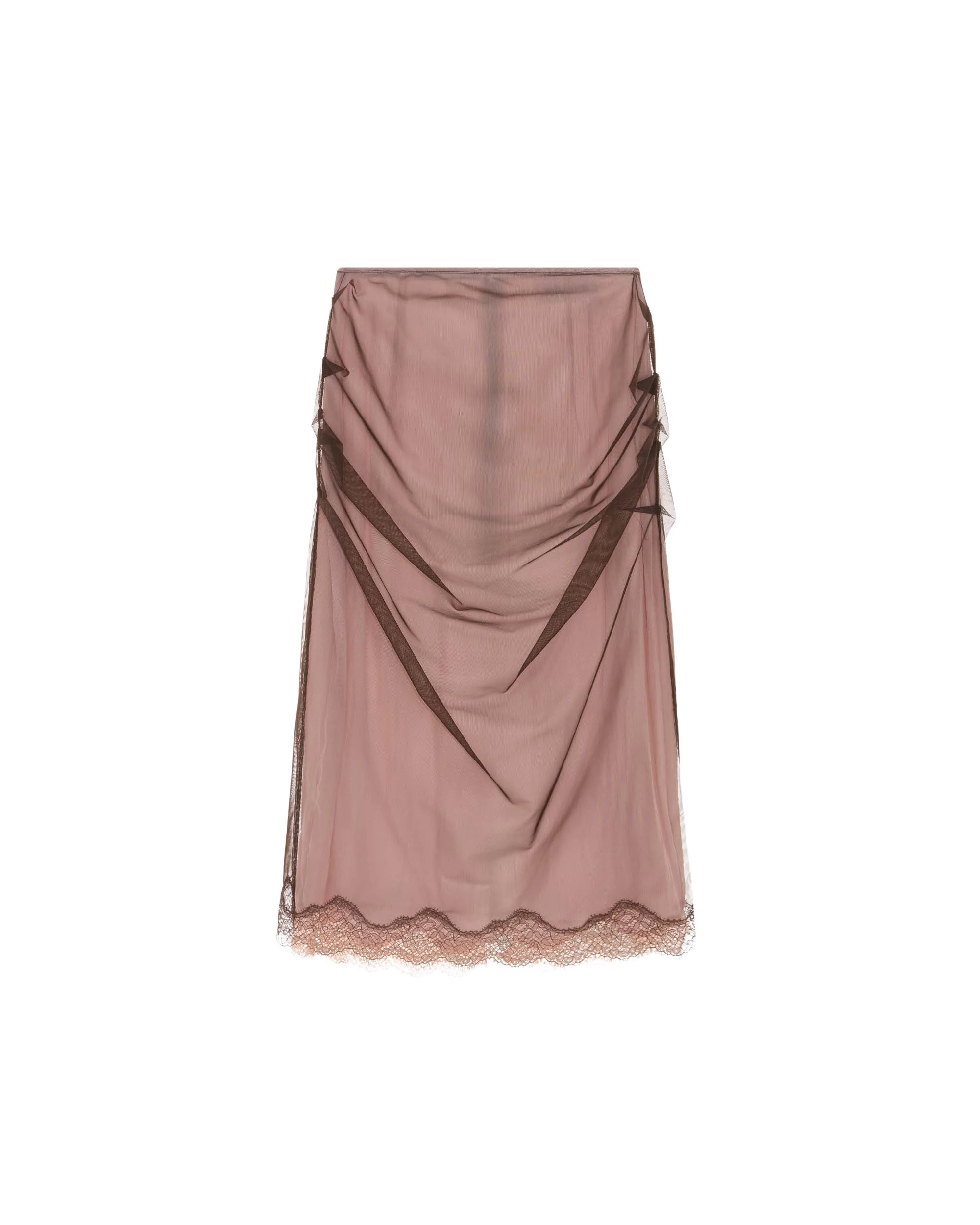 16Arlington-Hedda-Midi-Skirt-In-Mesh-coveti68244_nobg Elevate your elegance in this 16Arlington Skirts from the luxury feather dress edit