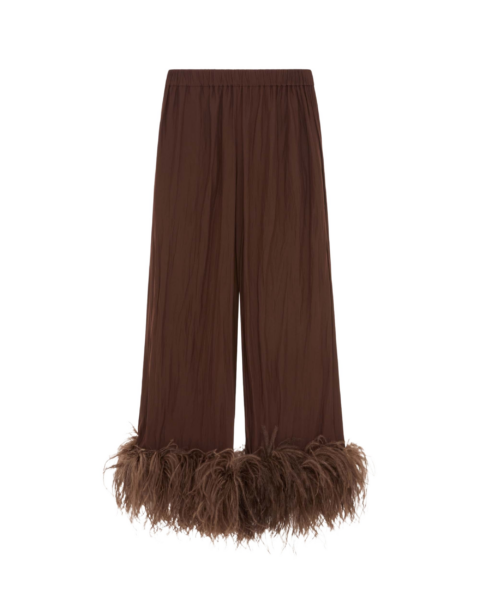 Elevate your elegance in this 16Arlington Pants from the luxury feather dress edit