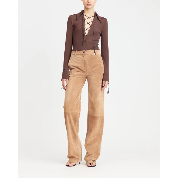 Elevate your elegance in this 16Arlington Pants from the luxury feather dress edit