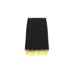 Elevate your elegance in this 16Arlington Skirts from the luxury feather dress edit