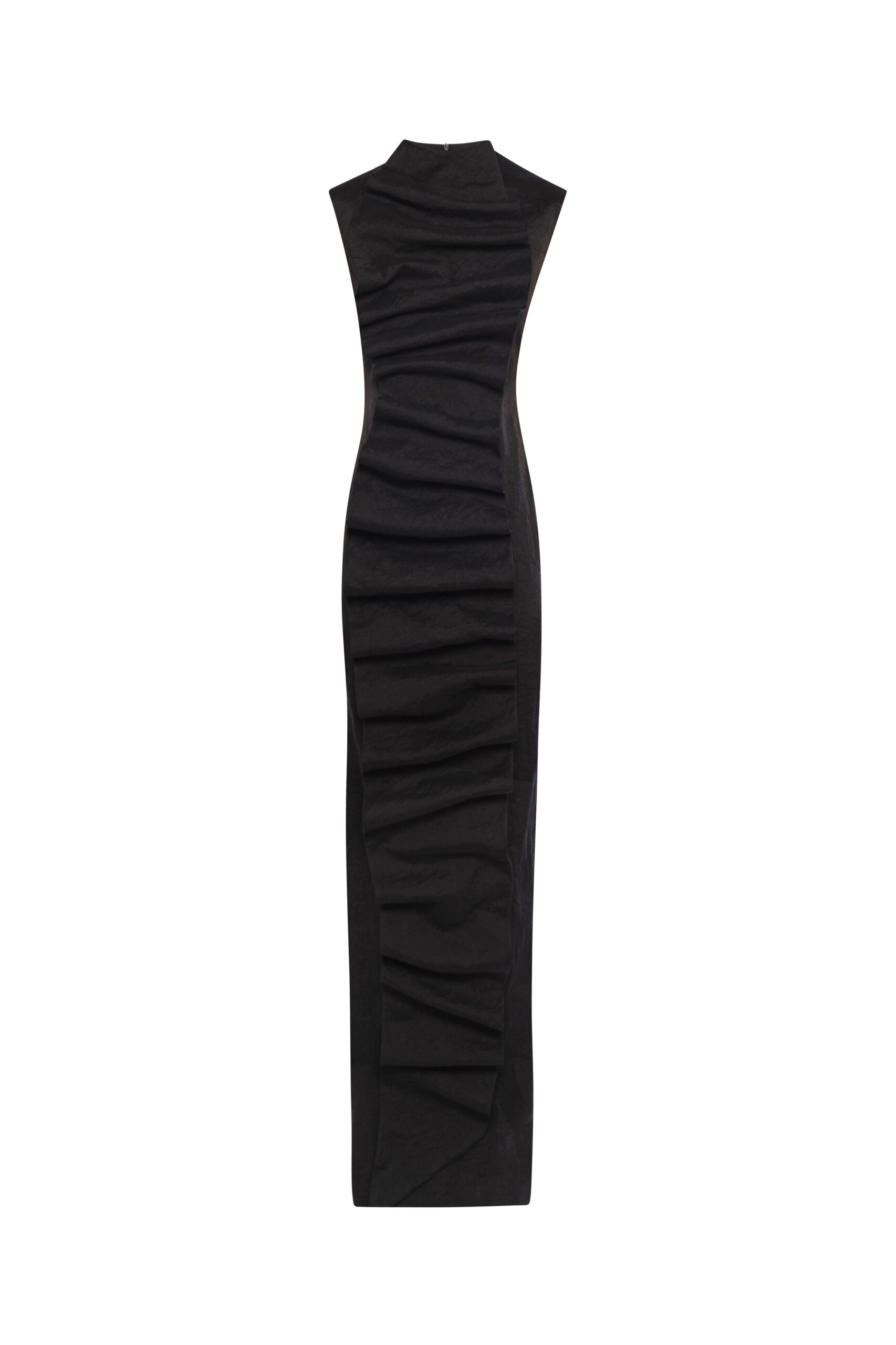 awake mode Dresses A.W.A.K.E. MODE Bib-Front Maxi Dress Black - Dresses - Conceptual Avant-Garde Fashion at Luxury Shoes