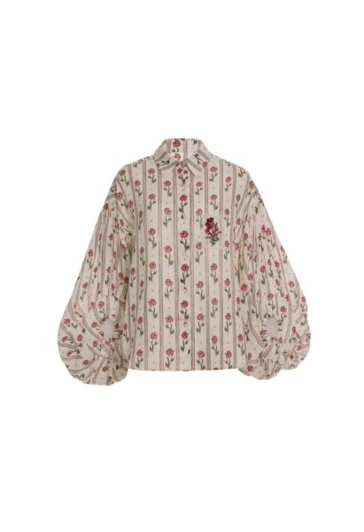 Agua by Agua Bendita Agar Quebrada Blouse - Agua By Agua Bendita Tops - Artisanal Colombian Resort Wear at Luxury Shoes 