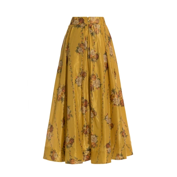 Agua by Agua Bendita Delta Paramo Maxi Skirt - Agua By Agua Bendita Skirts - Artisanal Colombian Resort Wear at Luxury Shoes 