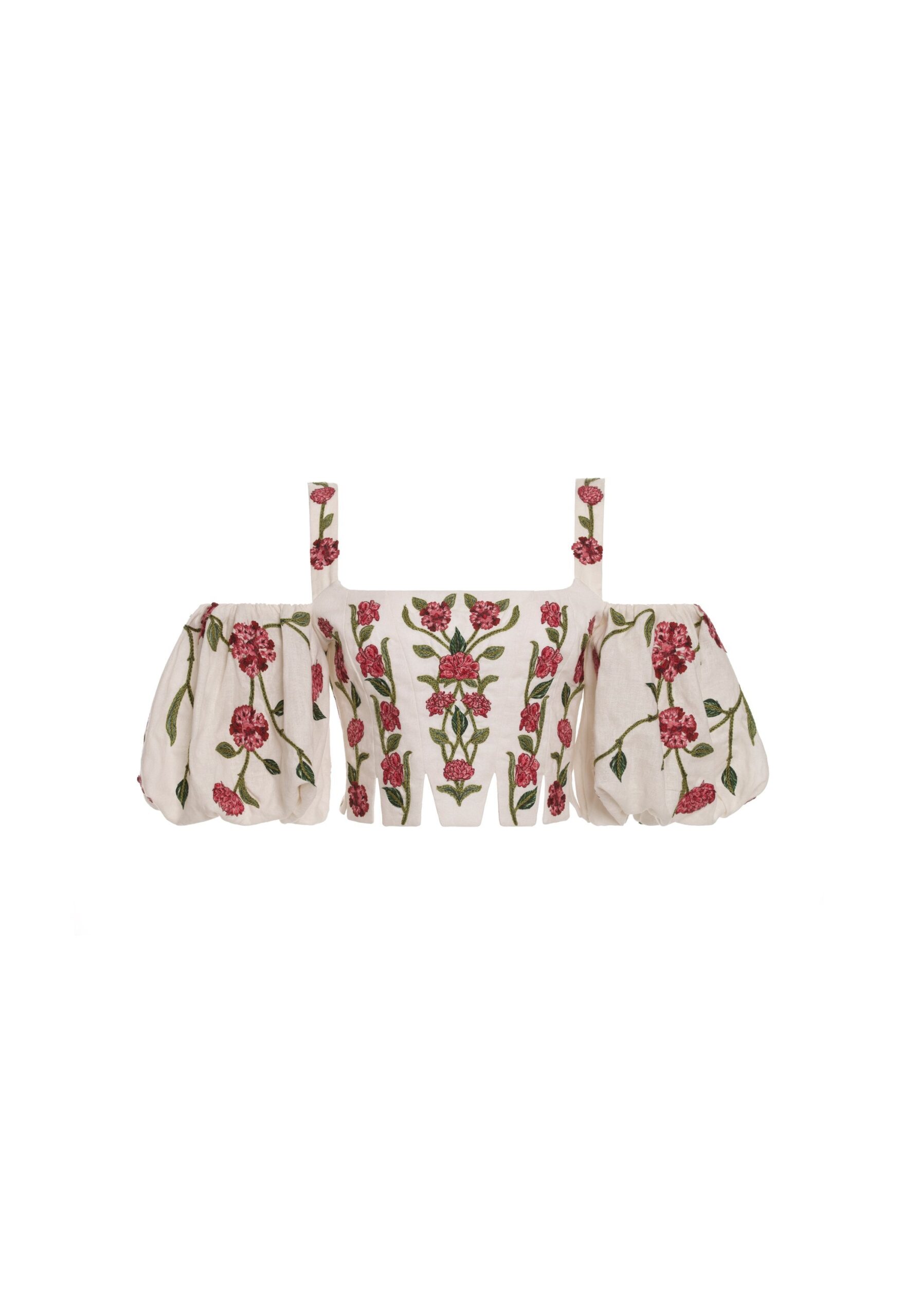 - Agua By Agua Bendita Tops - Artisanal Colombian Resort Wear at Luxury Shoes Agua by Agua Bendita Epoca Quebrada Cropped Top - Agua By Agua Bendita Tops - Artisanal Colombian Resort Wear at Luxury Shoes
