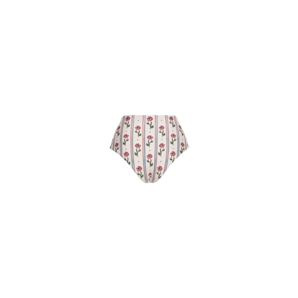 Agua by Agua Bendita Magenta Quebrada Bikini Bottom - Agua By Agua Bendita Beachwear - Artisanal Colombian Resort Wear at Luxury Shoes 