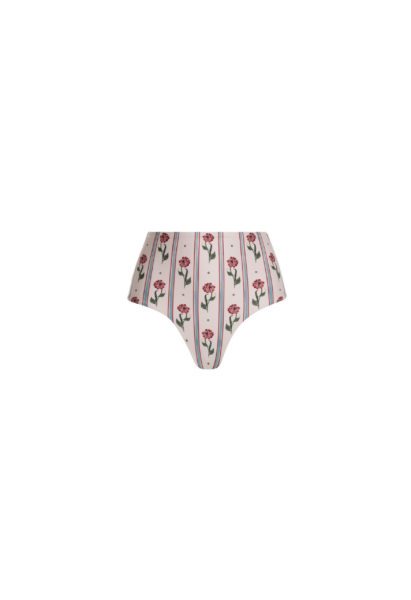 Agua by Agua Bendita Magenta Quebrada Bikini Bottom - Agua By Agua Bendita Beachwear - Artisanal Colombian Resort Wear at Luxury Shoes 