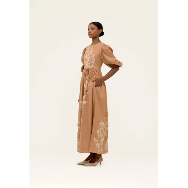 Agua by Agua Bendita Raquel Quebrada Maxi Dress - Agua By Agua Bendita Dresses - Artisanal Colombian Resort Wear at Luxury Shoes 