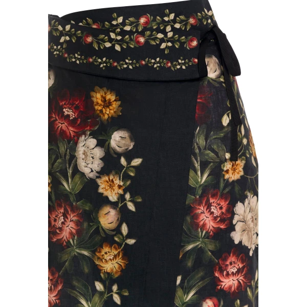 Agua by Agua Bendita Tierra Paramo Midi Pareo - Agua By Agua Bendita Skirts - Artisanal Colombian Resort Wear at Luxury Shoes 