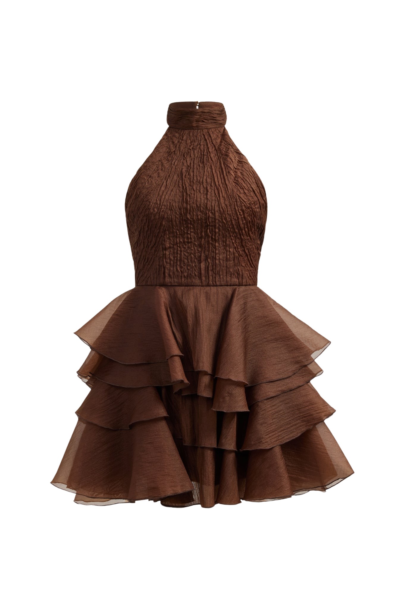 Aje-aus-Dresses-Fayette-Mini-Dress-454030_nobg Aje Brown Dresses