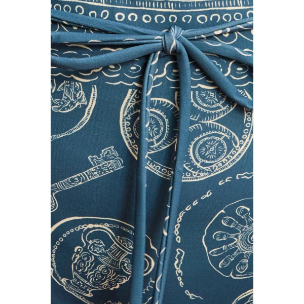 Alemais Lucky High Waist Brief  Sustainable Beachwear with Alemais print -  Luxury Handbags Australian Designer