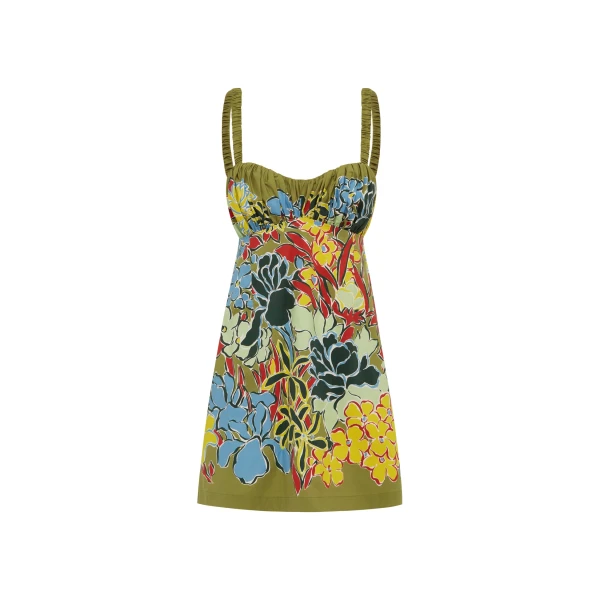 Alemais Solstice Mini Dress  Sustainable Dresses with Alemais print -  Luxury Handbags Australian Designer