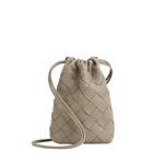 Khaite Men's Vertical Dustbag in Limestone - Beige Shoulder & Crossbody Bags - The Lotus Tote Bag - Shop at Luxury Shoes 