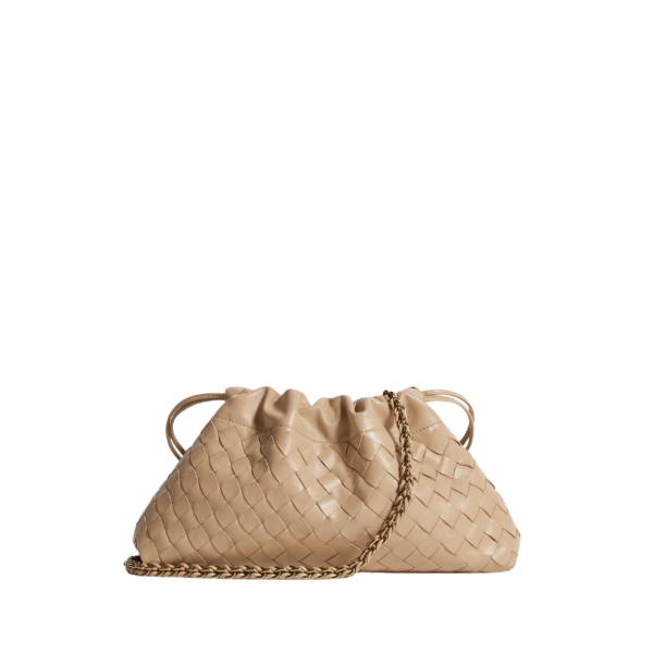 Khaite Women's Dustbag Notte in Shore - Beige Shoulder & Crossbody Bags - The Lotus Tote Bag - Shop at Luxury Shoes 