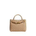 Khaite Women's Mini Andiamo in Shore - Beige Mini Bags - The Lotus Tote Bag - Shop at Luxury Shoes 