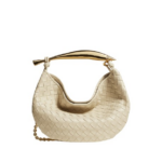 Beige-Womens-Sardine-Chain-in-String-coveti74369_nobg Khaite Women's Sardine Chain in String - Beige Shoulder & Crossbody Bags - The Lotus Tote Bag - Shop at Luxury Shoes