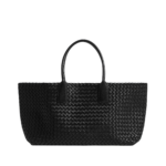 Black-Cabat-in-Black-coveti53949_nobg Khaite Cabat in Black - Black Totes & Top-Handle Bags - The Lotus Tote Bag - Shop at Luxury Shoes