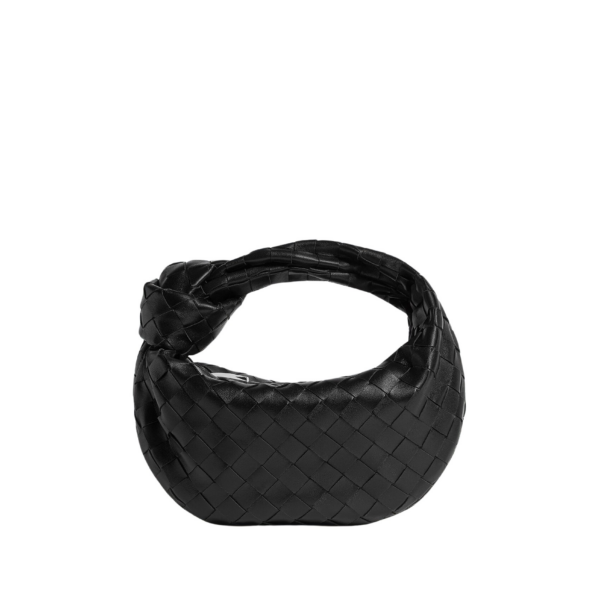 Khaite Mini Jodie in Black - Black Mini Bags - The Lotus Tote Bag - Shop at Luxury Shoes 