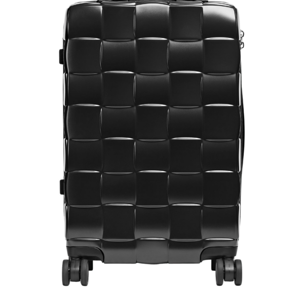 Khaite Odyssey Cabin Suitcase in Black - Black  - The Lotus Tote Bag - Shop at Luxury Shoes 