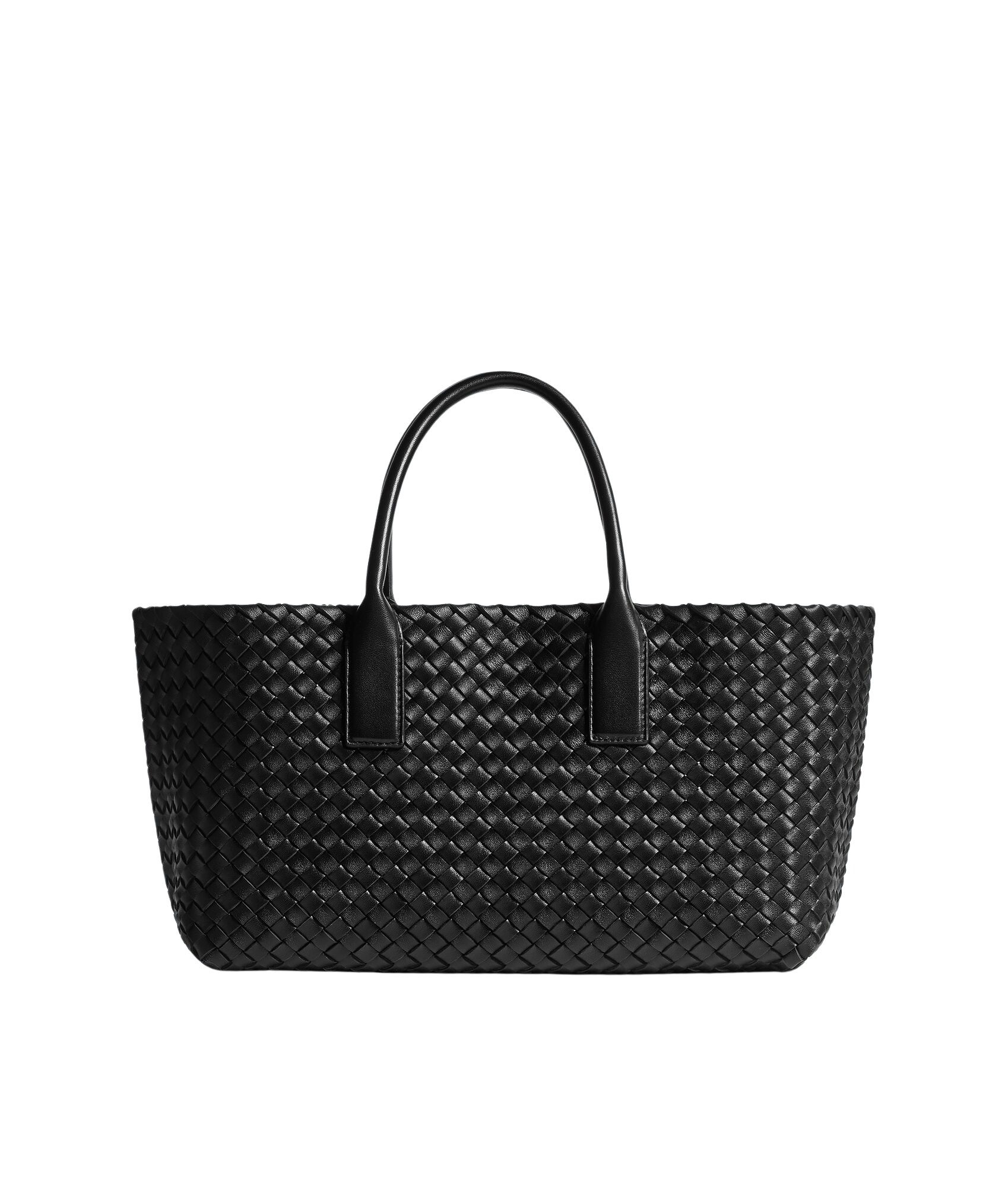 Black-Small-Cabat-in-Black-coveti52193_nobg Khaite Small Cabat in Black - Black Totes & Top-Handle Bags - The Lotus Tote Bag - Shop at Luxury Shoes