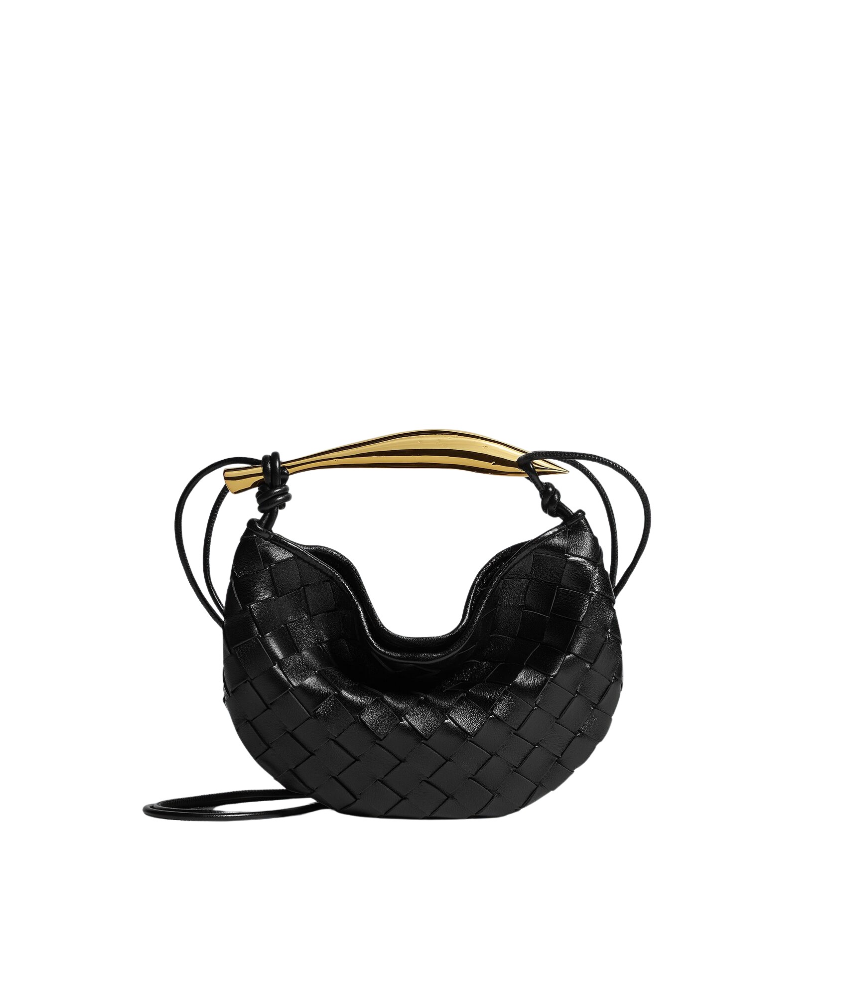 Black-Womens-Baby-Sardine-in-Black-coveti34788_nobg Khaite Women's Baby Sardine in Black - Black Mini Bags - The Lotus Tote Bag - Shop at Luxury Shoes