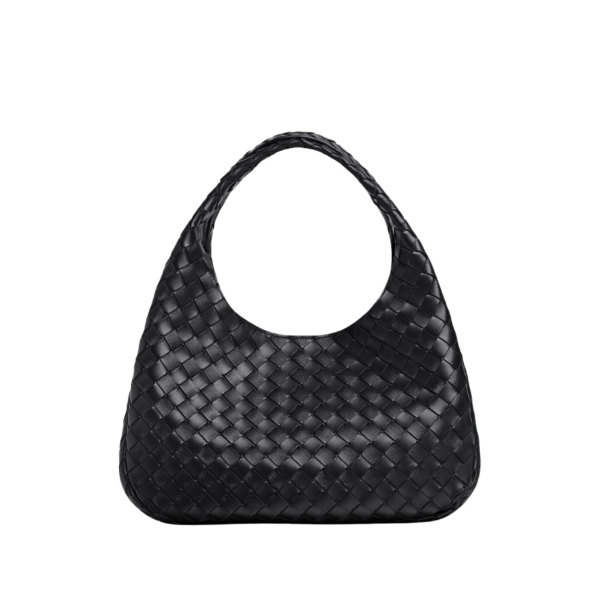 Khaite Women's Campana in Black - Black Shoulder & Crossbody Bags - The Lotus Tote Bag - Shop at Luxury Shoes 