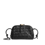 Khaite Women's Concert Pouch in Black - Black Clutch Bags - The Lotus Tote Bag - Shop at Luxury Shoes 