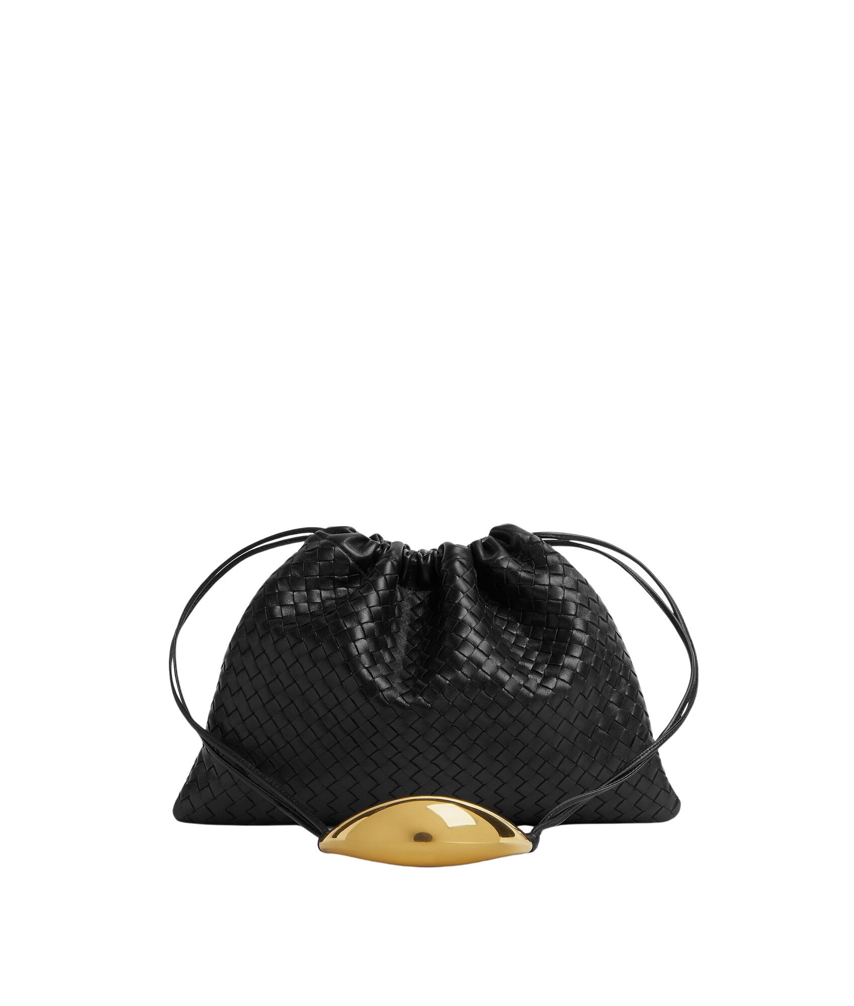 Black-Womens-Dustbag-Handle-in-Black-coveti42496_nobg Khaite Women's Dustbag Handle in Black - Black Shoulder & Crossbody Bags - The Lotus Tote Bag - Shop at Luxury Shoes