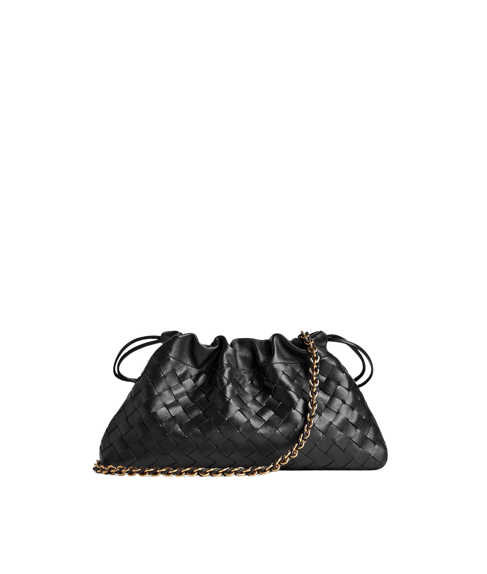 Black-Womens-Dustbag-Notte-in-Black-coveti61014_nobg Khaite Women's Dustbag Notte in Black - Black Shoulder & Crossbody Bags - The Lotus Tote Bag - Shop at Luxury Shoes