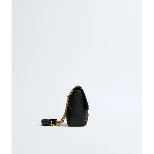 Khaite Women's Madison in Black - Black Shoulder & Crossbody Bags - The Lotus Tote Bag - Shop at Luxury Shoes 
