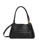 Black-Womens-Parachute-in-Black-coveti97344_nobg Khaite Women's Parachute in Black - Black Shoulder & Crossbody Bags - The Lotus Tote Bag - Shop at Luxury Shoes