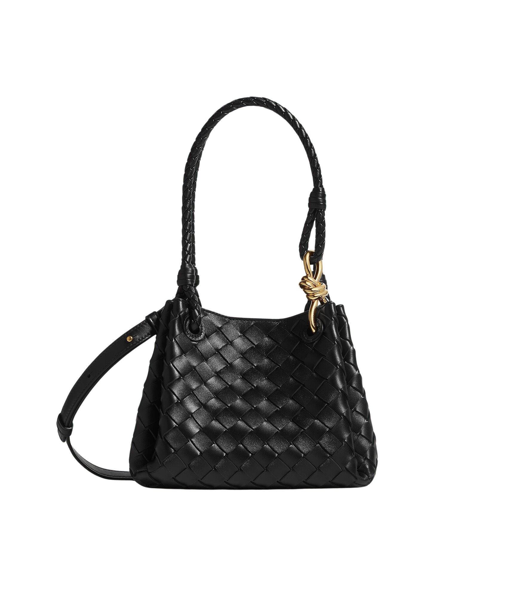 Black-Womens-Small-Parachute-in-Black-coveti-626457_nobg Khaite Women's Small Parachute in Black - Black Shoulder & Crossbody Bags - The Lotus Tote Bag - Shop at Luxury Shoes