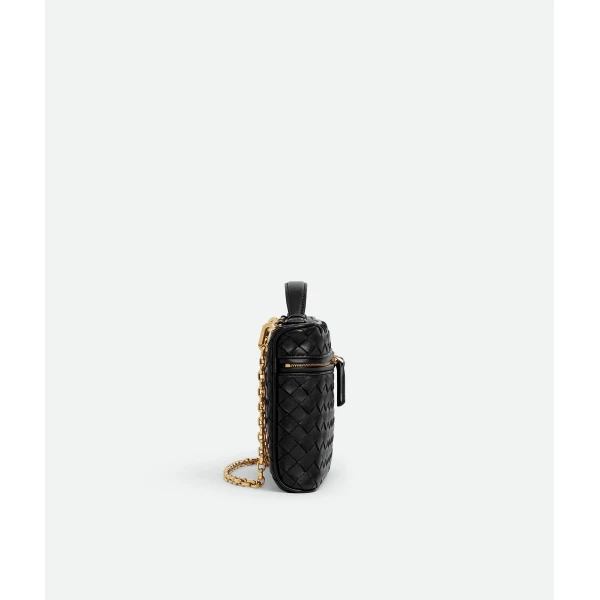 Khaite Women's Small Soft Vanity in Black - Black Clutch Bags - The Lotus Tote Bag - Shop at Luxury Shoes 
