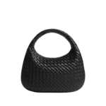Black-Womens-Small-Veneta-in-Black-coveti32186_nobg Khaite Women's Small Veneta in Black - Black Shoulder & Crossbody Bags - The Lotus Tote Bag - Shop at Luxury Shoes
