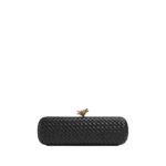 Khaite Women's Stretch Knot in Black - Black Clutch Bags - The Lotus Tote Bag - Shop at Luxury Shoes 
