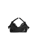 Black-Womens-Top-Handle-Loop-in-Black-coveti81579_nobg Khaite Women's Top Handle Loop in Black - Black Totes & Top-Handle Bags - The Lotus Tote Bag - Shop at Luxury Shoes