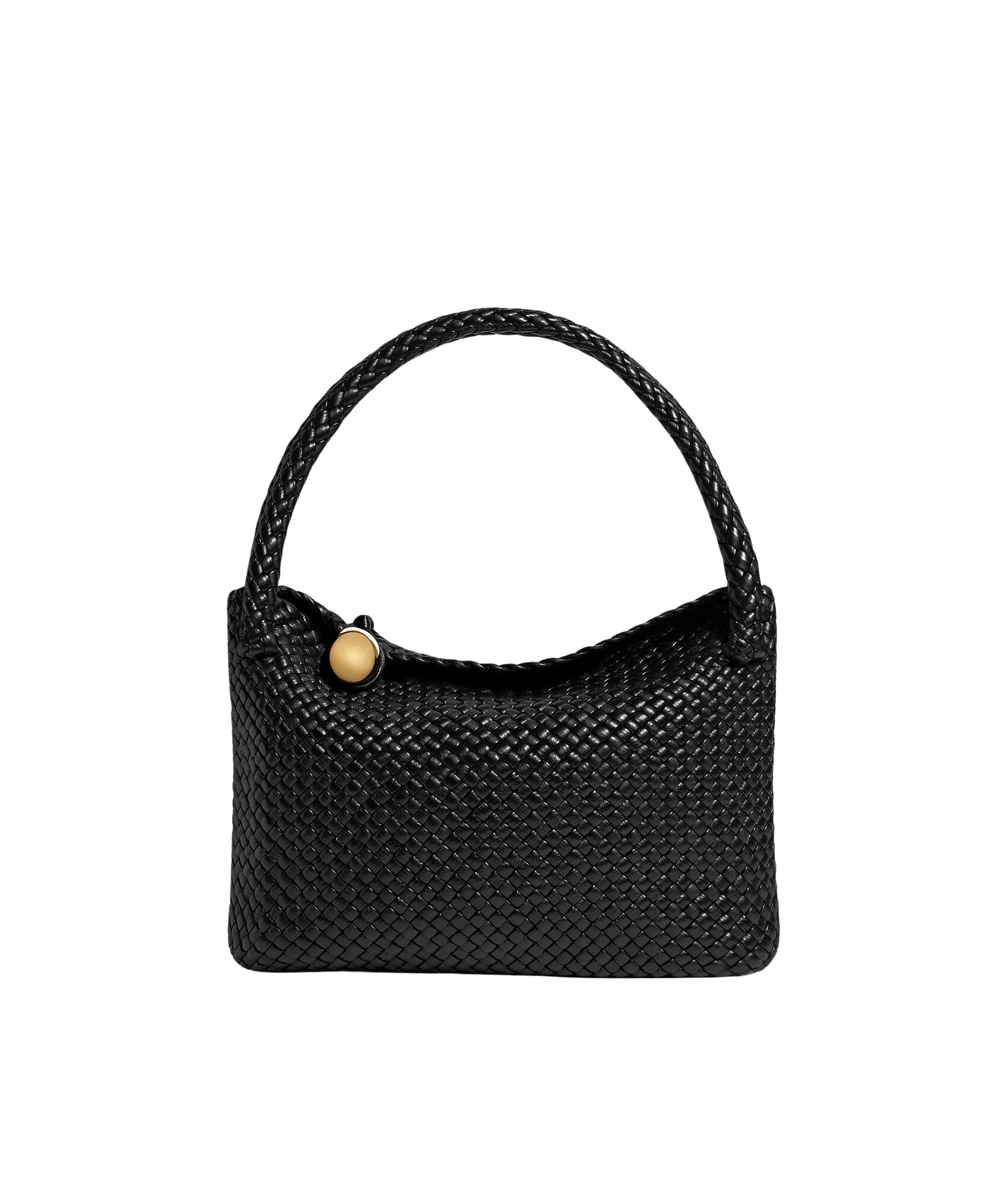 Black-Womens-Tosca-in-Black-coveti61076_nobg Khaite Women's Tosca in Black - Black Shoulder & Crossbody Bags - The Lotus Tote Bag - Shop at Luxury Shoes