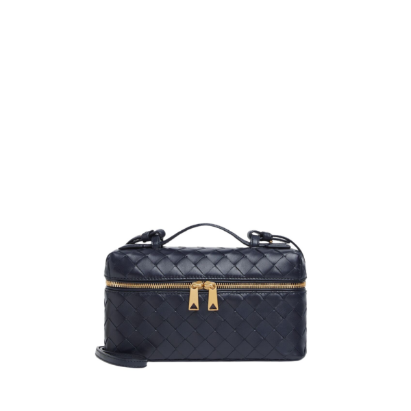 Khaite Women's Bang Bang in Nocturnal - Blue Shoulder & Crossbody Bags - The Lotus Tote Bag - Shop at Luxury Shoes 
