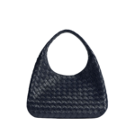 Khaite Women's Campana in Midnight - Blue Shoulder & Crossbody Bags - The Lotus Tote Bag - Shop at Luxury Shoes 
