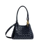 Blue-Womens-Small-Parachute-in-Midnight-coveti73132_nobg Khaite Women's Small Parachute in Midnight - Blue Shoulder & Crossbody Bags - The Lotus Tote Bag - Shop at Luxury Shoes