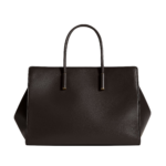 Khaite Women's Large Barbara Tote in Espresso - Brown Totes & Top-Handle Bags - The Lotus Tote Bag - Shop at Luxury Shoes 