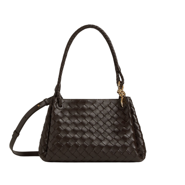 Khaite Women's Parachute in Fondant - Brown Shoulder & Crossbody Bags - The Lotus Tote Bag - Shop at Luxury Shoes 