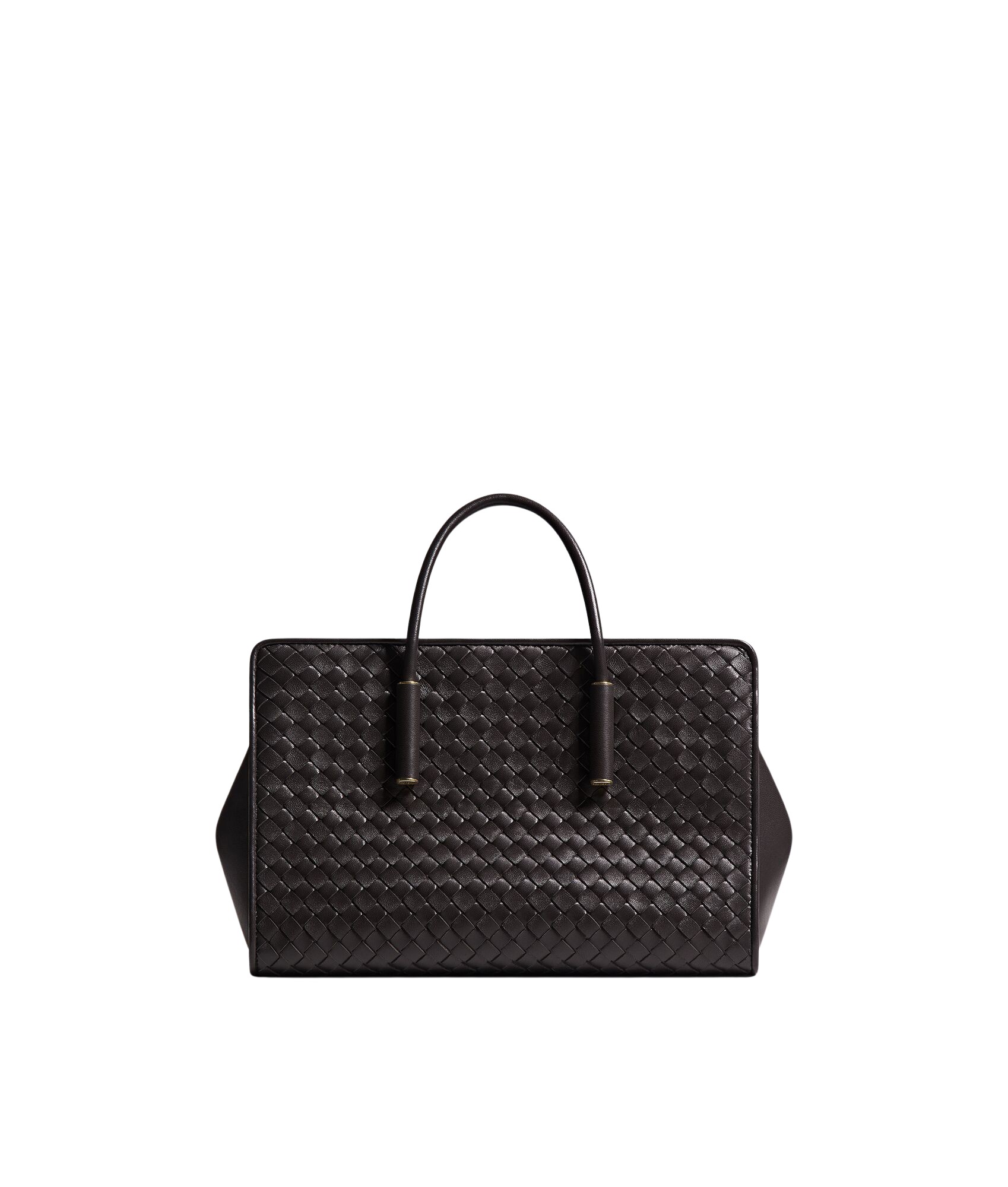 Brown-Womens-Small-Barbara-Tote-in-Espresso-coveti85182_nobg Khaite Women's Small Barbara Tote in Espresso - Brown Totes & Top-Handle Bags - The Lotus Tote Bag - Shop at Luxury Shoes