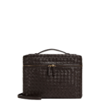 Khaite Women's Soft Vanity in Fondant - Brown Clutch Bags - The Lotus Tote Bag - Shop at Luxury Shoes 