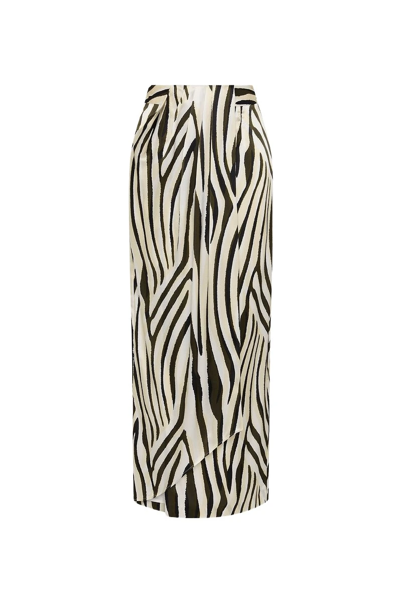 Carla-Zampatti-Bold-Stripe-Print-Tucked-Maxi-Skirt45545_nobg Carla Zampatti Skirts