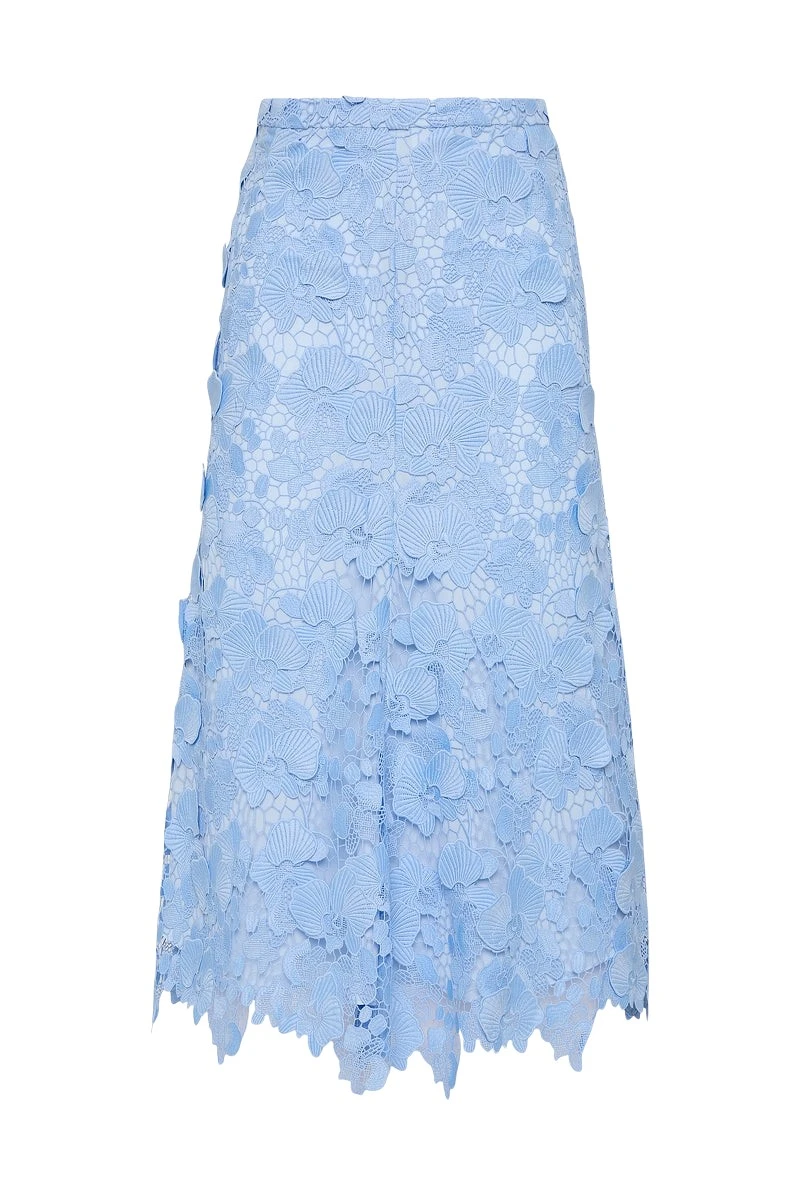 Carla-Zampatti-Celeste-3D-Lace-Midi-Skirt83865_nobg Carla Zampatti Skirts