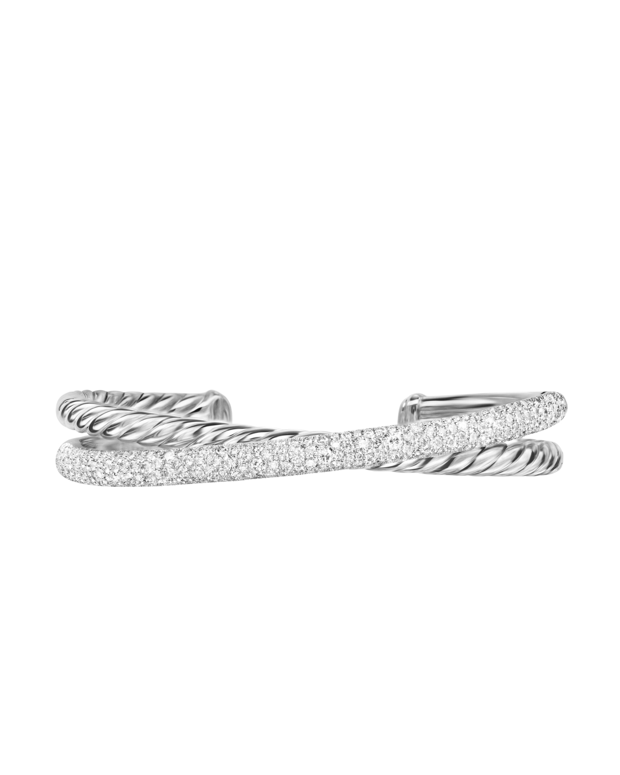David-Yurman-Pave-Crossover-Two-Row-Cuff-Bracelet-in-Sterling-Silver-with-Diamonds-10.7mm-coveti-scaled59569_nobg David Yurman Pavé Crossover Two Row Cuff Bracelet in Sterling Silver with Diamonds