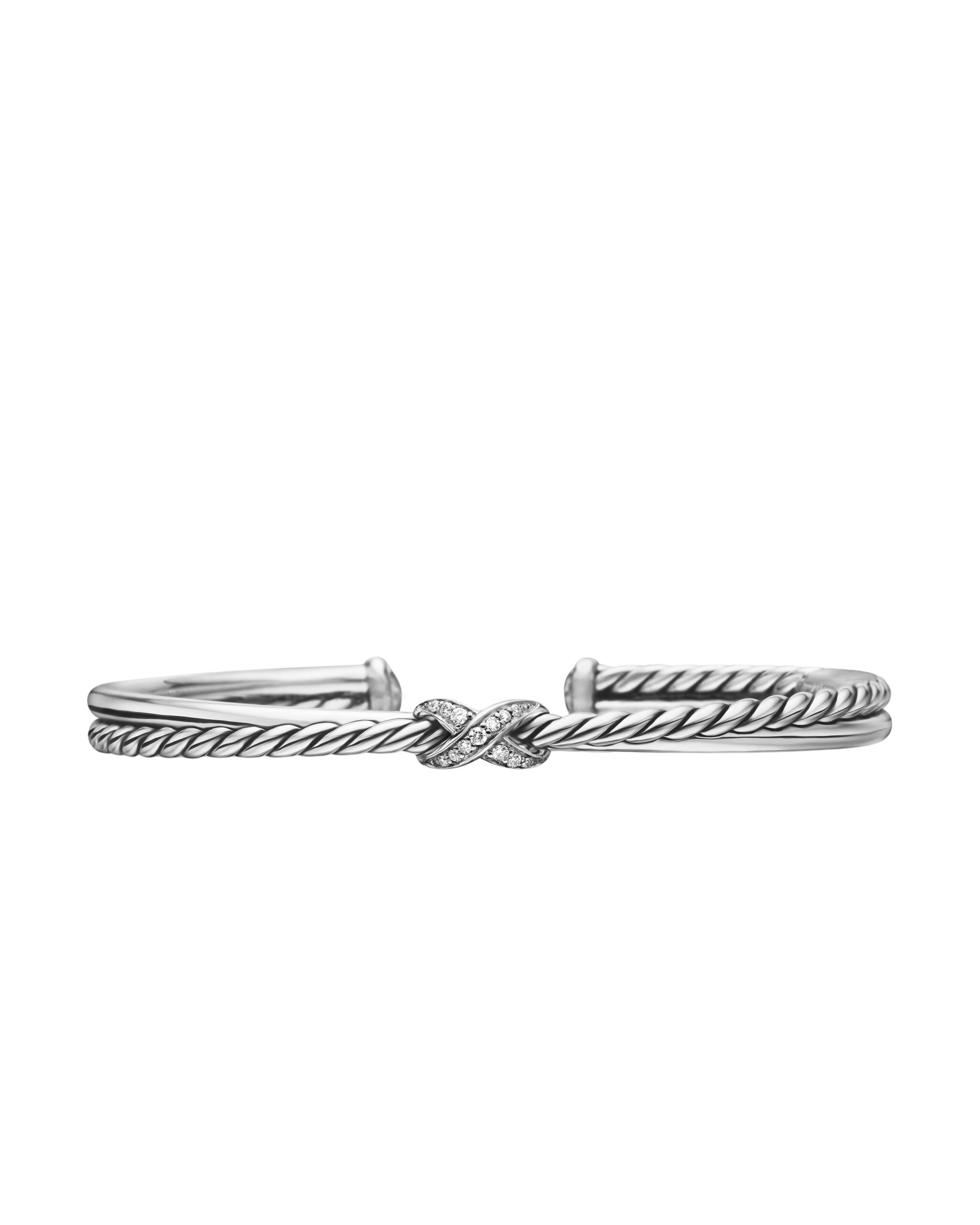 David-Yurman-Petite-X-Center-Station-Bracelet-in-Sterling-Silver-with-Diamonds-5.2mm-coveti-scaled25291_nobg David Yurman Petite X Center Station Bracelet in Sterling Silver with Diamonds