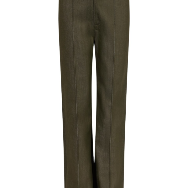 Destree Denim Khaki Straight Pants - Destree - Graphic Parisian Fashion - Shop at Luxury Shoes 